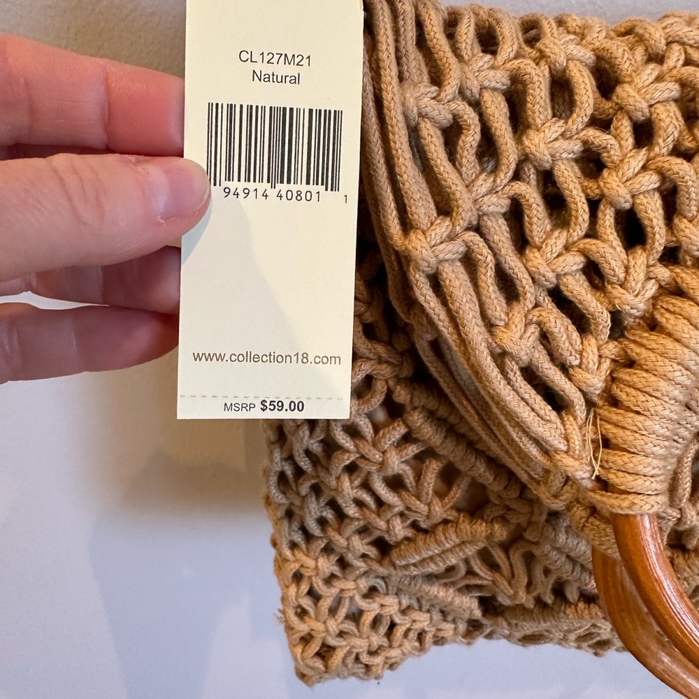❤️ Crossbody macrame bag! 🆕 Versatile summer bag! - Picture 6 of 6